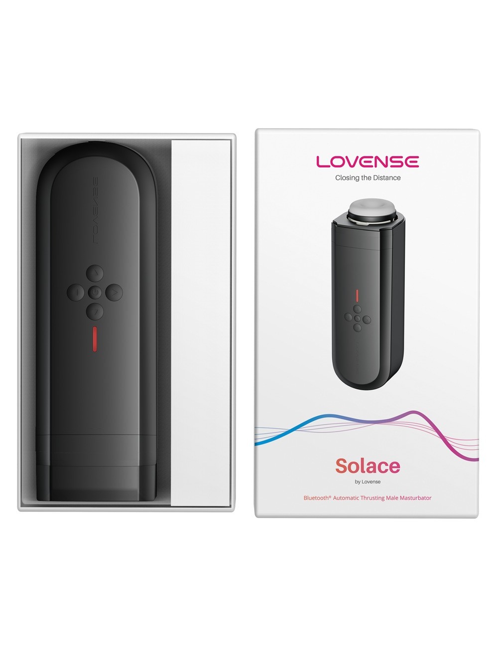 Lovense Solace – Masturbateur connecté à poussée automatique ultra sensuel