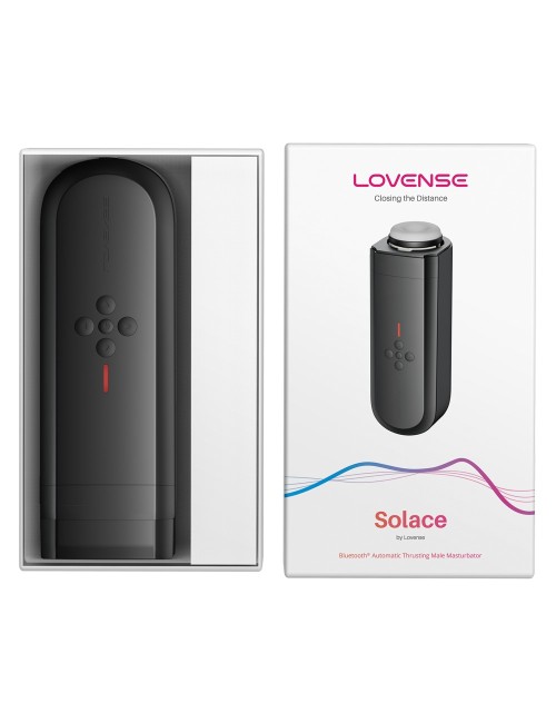 Lovense Solace – Masturbateur connecté à poussée automatique ultra sensuel
