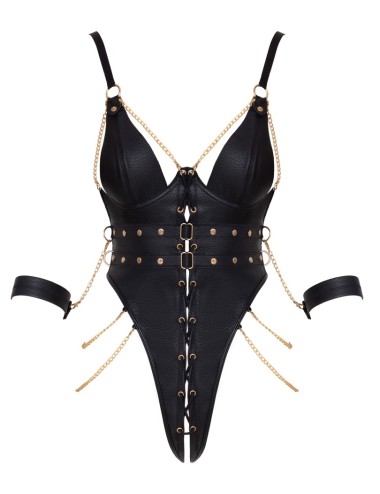 Body bondage chaînes Cottelli – Lingerie sexy luxe et audacieuse