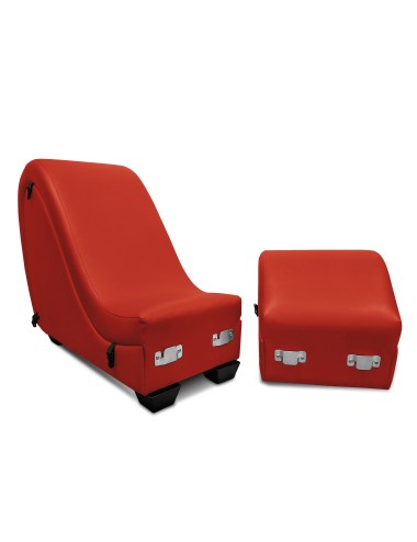 Chaise Kinky Sex Rouge Love Pillows | Mobilier Érotique de Luxe