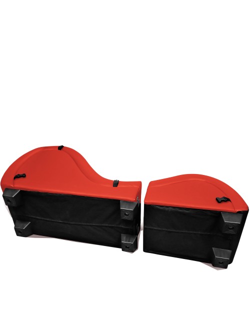 Chaise Kinky Sex Rouge Love Pillows | Mobilier Érotique de Luxe