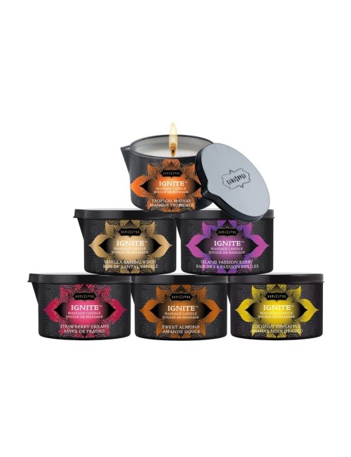KAMASUTRA - BOUGIE DE MASSAGE COCO & ANANAS 170GR