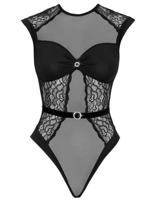 Body Sexy Strass Cottelli Lingerie - Éclat Sensuel