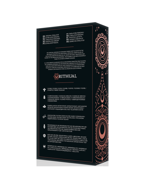 RITHUAL - KRIYA STIMULAODR RECHARGEABLE G-POINT NOIR