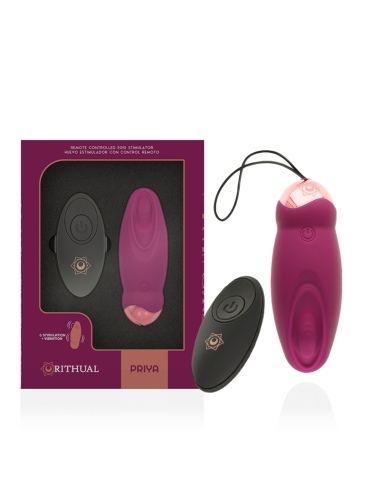 RITHUAL - PRIYA EGG TÉLÉCOMMANDE G-SPOT + VIBRATION