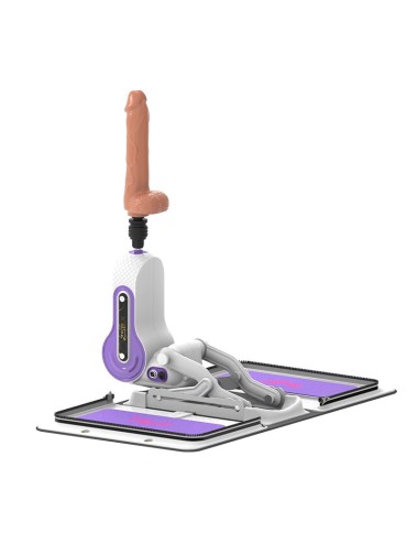 Fuck Machine ZSEX White Bag Purple – Motorisée, discrète & 9 vitesses