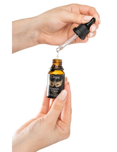 Gel d'excitation du Clitoris Orgasm Drops Vibe 15ml
