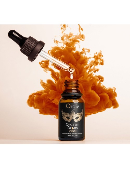 Gel d'excitation du Clitoris Orgasm Drops Vibe 15ml