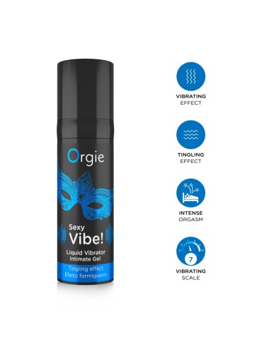 Gel d'excitation Sexy Vibe Liquid Vibrator