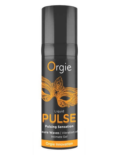 Gel stimulant embrassable Liquid Pulse - Orgie