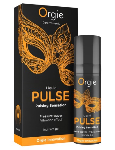 Gel stimulant embrassable Liquid Pulse - Orgie