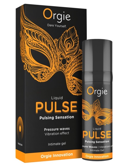 Gel stimulant embrassable Liquid Pulse - Orgie