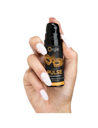 Gel stimulant embrassable Liquid Pulse - Orgie