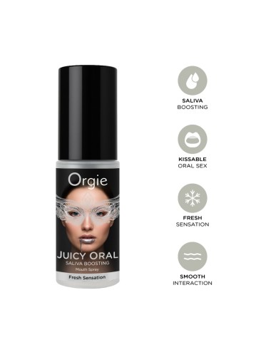 Spray pour saliver Juicy Oral 15ml - Orgie
