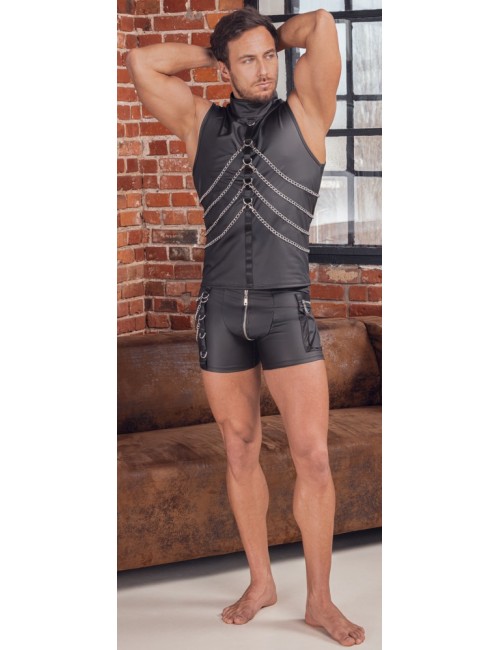 Pants Homme Sensuel Noir – Confort Sculptant et Séduction Masculine