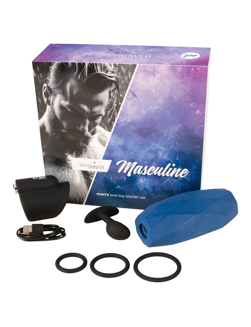 coffret 4 sextoys pour homme - Magic Shiver