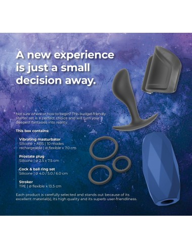 coffret 4 sextoys pour homme - Magic Shiver