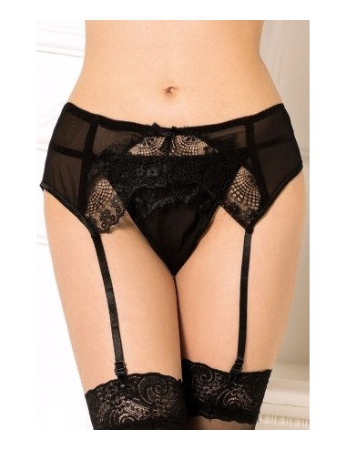 Porte-jarretelles noir