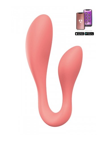 Double stimulateur connecté Couple Secrets II