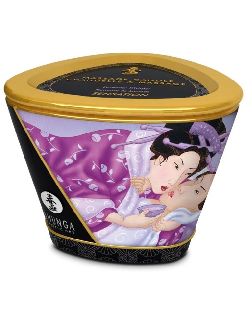 SHUNGA - BOUGIE DE MASSAGE LAVANDE 170 ML