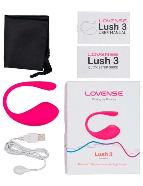 Lovense Lush 3 Œuf Vibrant Connecté
