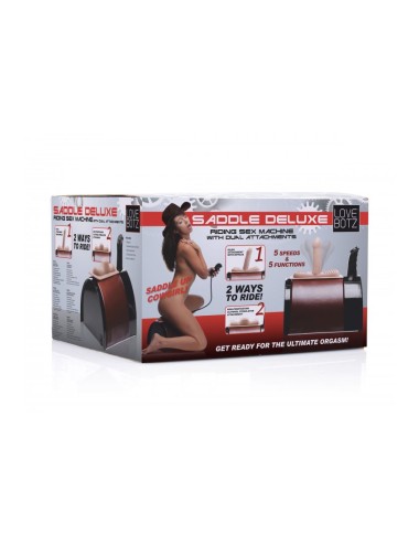 LoveBotz Saddle Deluxe Love Machine | Machine de Plaisir Premium