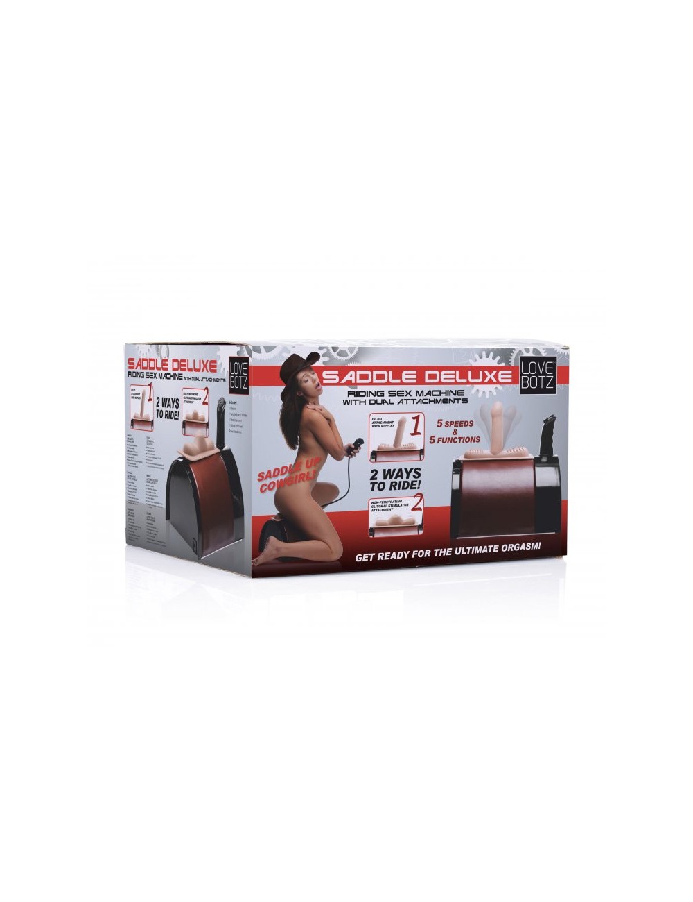 LoveBotz Saddle Deluxe Love Machine | Machine de Plaisir Premium