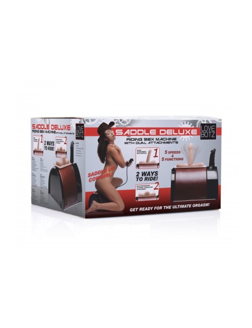 LoveBotz Saddle Deluxe Love Machine | Machine de Plaisir Premium