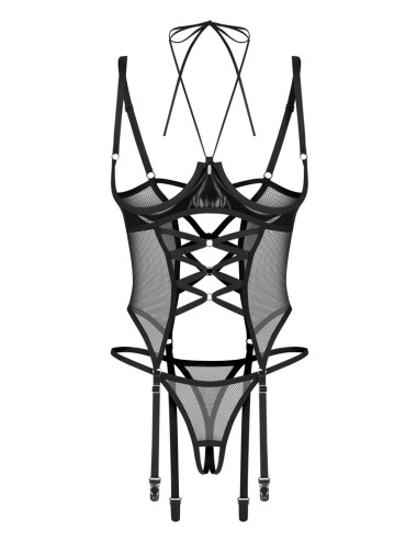 Dominna corset et string ouvert