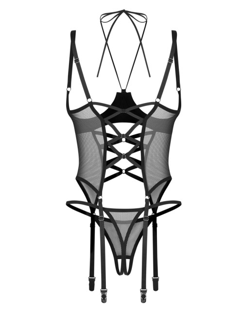 Dominna corset et string ouvert