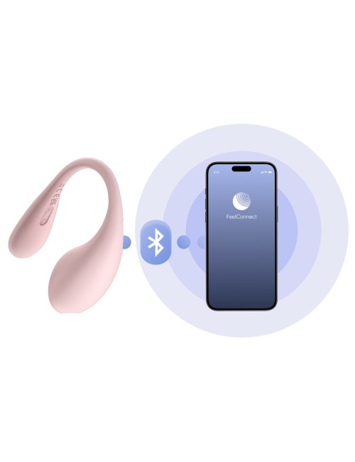 Kiiroo Spot Pink | Œuf Vibrant Connecté Bluetooth FeelConnect