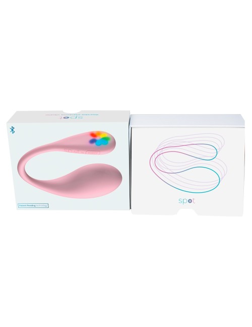 Kiiroo Spot Pink | Œuf Vibrant Connecté Bluetooth FeelConnect