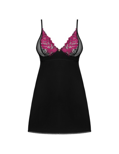 Rosenty nuisette et string - Noire Obsessive