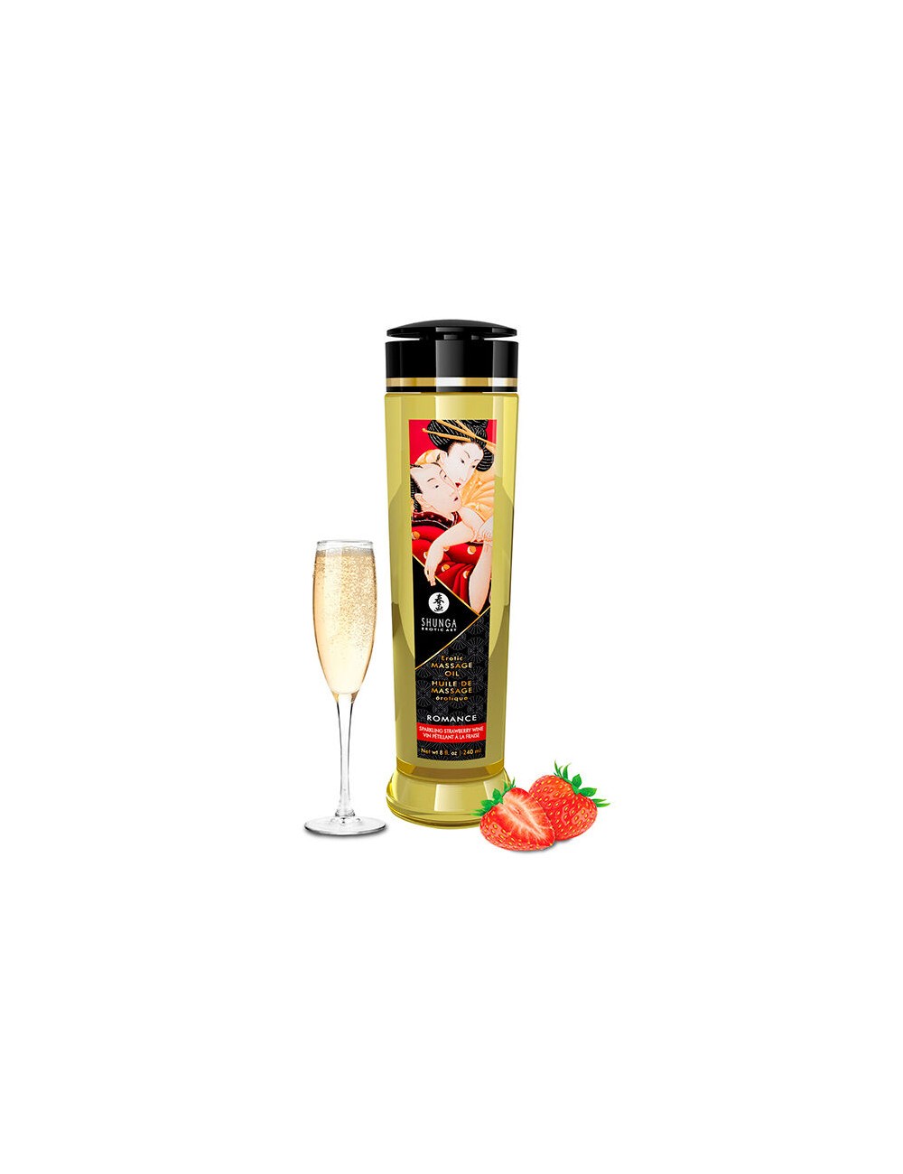 SHUNGA - HUILE DE MASSAGE ROMANCE ÉROTIQUE 240 ML