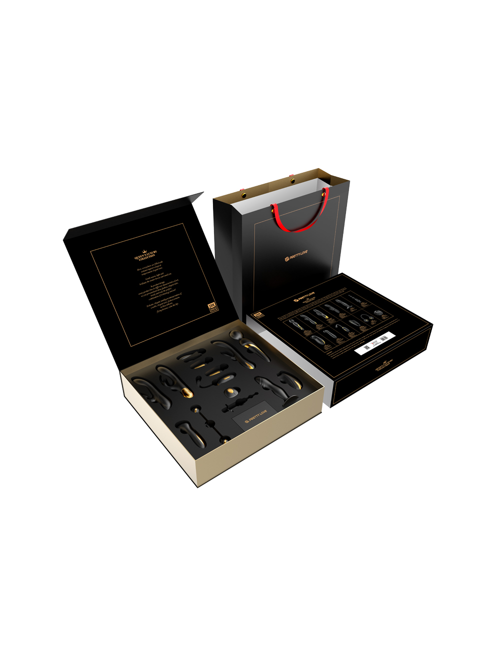 Pretty Love Queen Luxury Collection – Coffret 12 Sextoys Premium