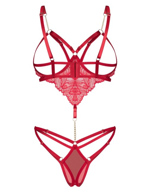 Matildea body ouvert Rouge Obsessive