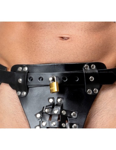 String de chasteté en cuir Zado