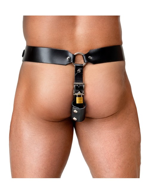 String de chasteté en cuir Zado