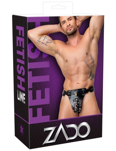 String de chasteté en cuir Zado