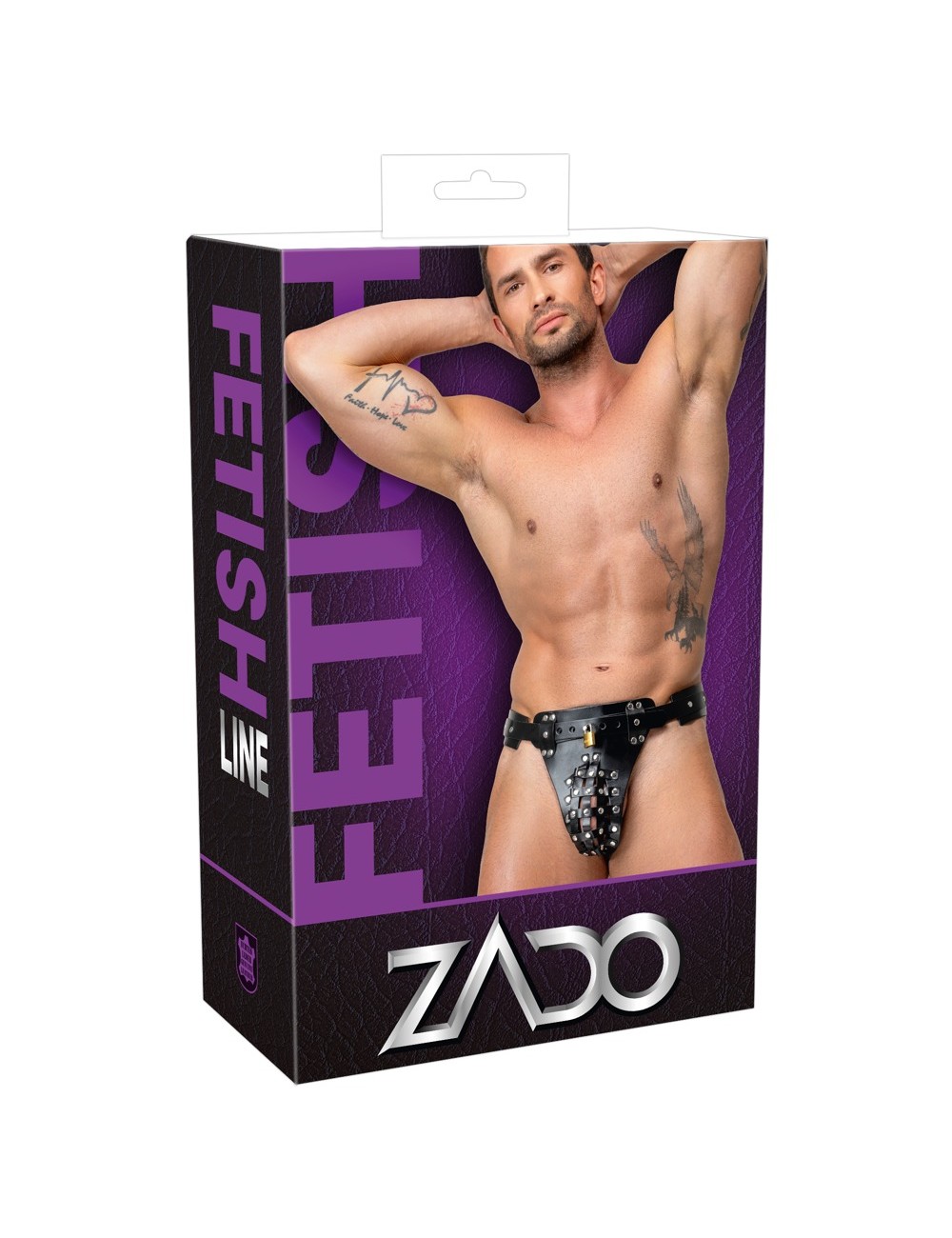 String de chasteté en cuir Zado