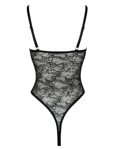 Body Olivia Ouvert Cottelli Lingerie – Body Sexy Noir Élégant