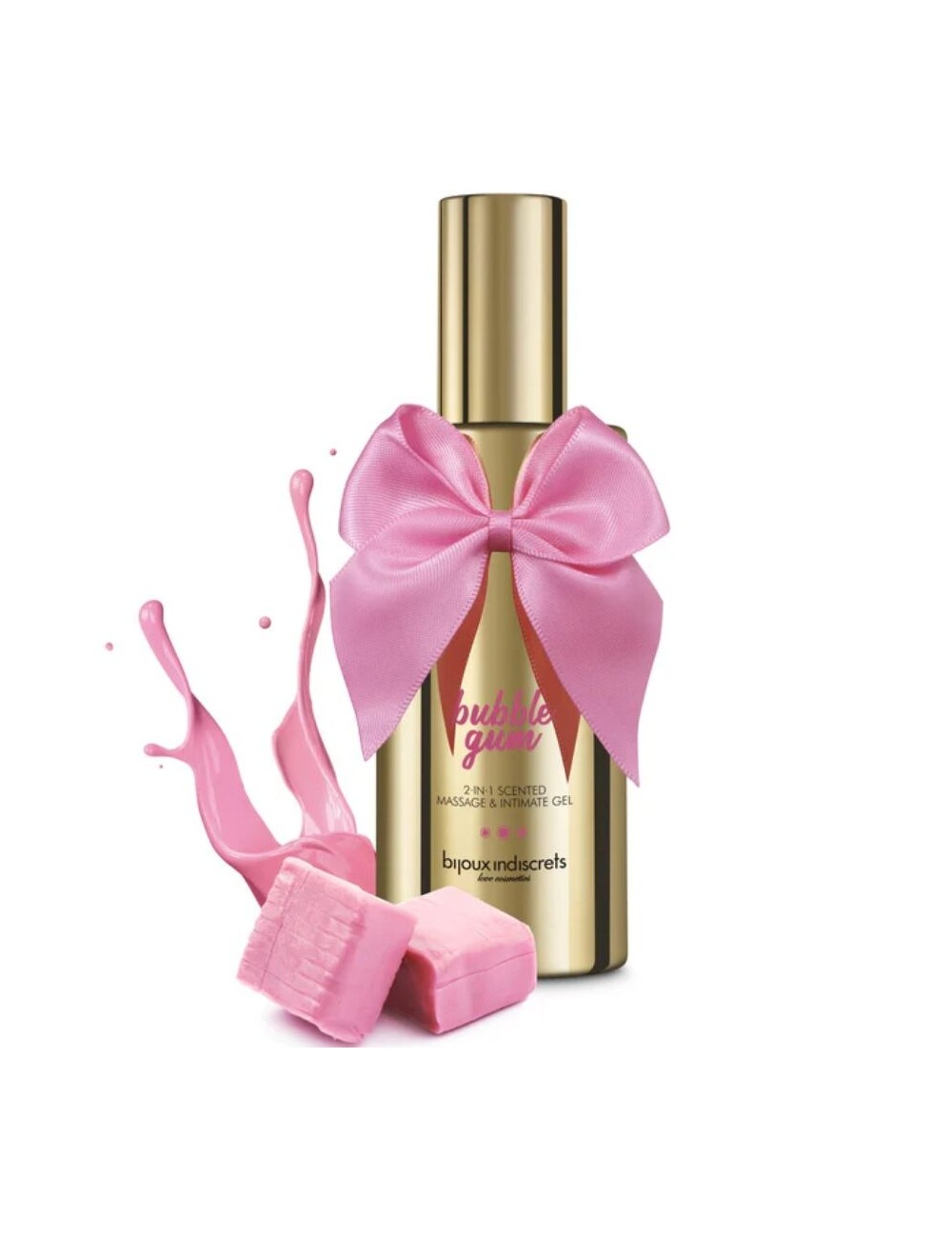 Gel de massage BUBBLEGUM 2 EN 1 - SILICONE Bijoux Indiscrets