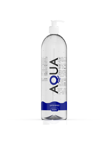 Lubrifiant Intime Aqua Quality 1000 ml à Base d'Eau