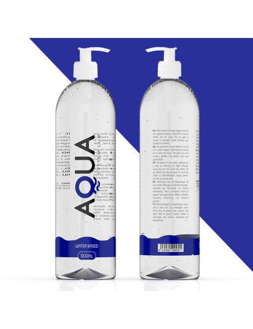 Lubrifiant Intime Aqua Quality 1000 ml à Base d'Eau