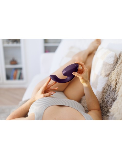 Womanizer Next Duo violet – Stimulateur clitorien & G-spot haut de gamme