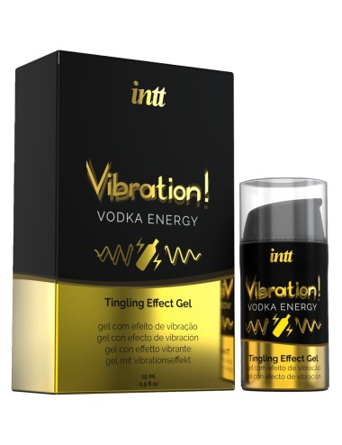 Gel Embrassable Effet Vibrant Parfum Vodka 15 ml - Intt