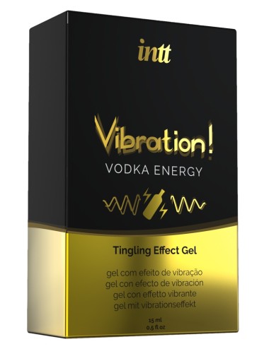 Gel Embrassable Effet Vibrant Parfum Vodka 15 ml - Intt