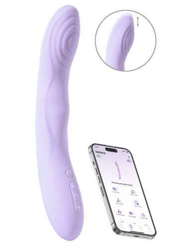 Selena Vibromasseur Chauffant Double Moteur Connecté - SVAKOM