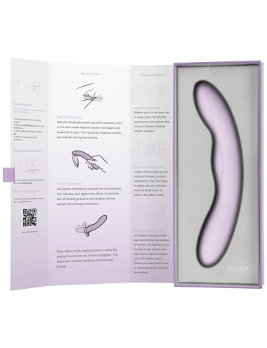 Selena Vibromasseur Chauffant Connecté SVAKOM | Roselyse