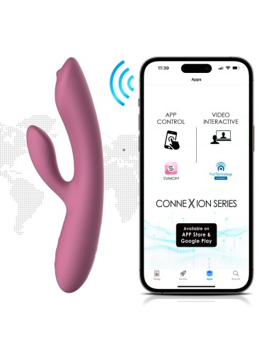 Trysta Neo Vibromasseur Lapin Interactif Connecté - SVAKOM